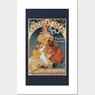 Chocolate Retro Advertising - Belle Epoque Posters and Art